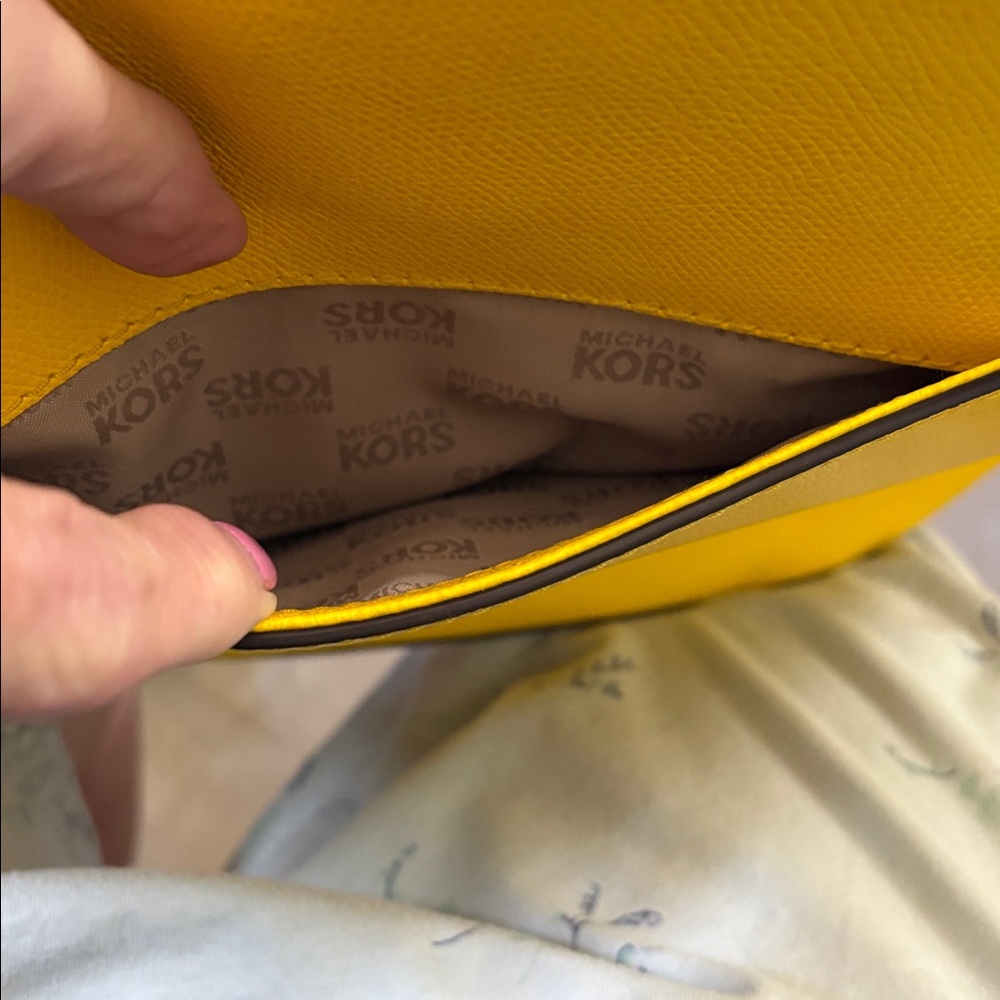 Michael Kors Bright Yellow Tote - Picture 13 of 13